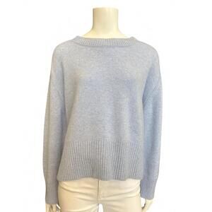 NEW CORTLAND PARK women's perfect day crew sweater in anniversary blue